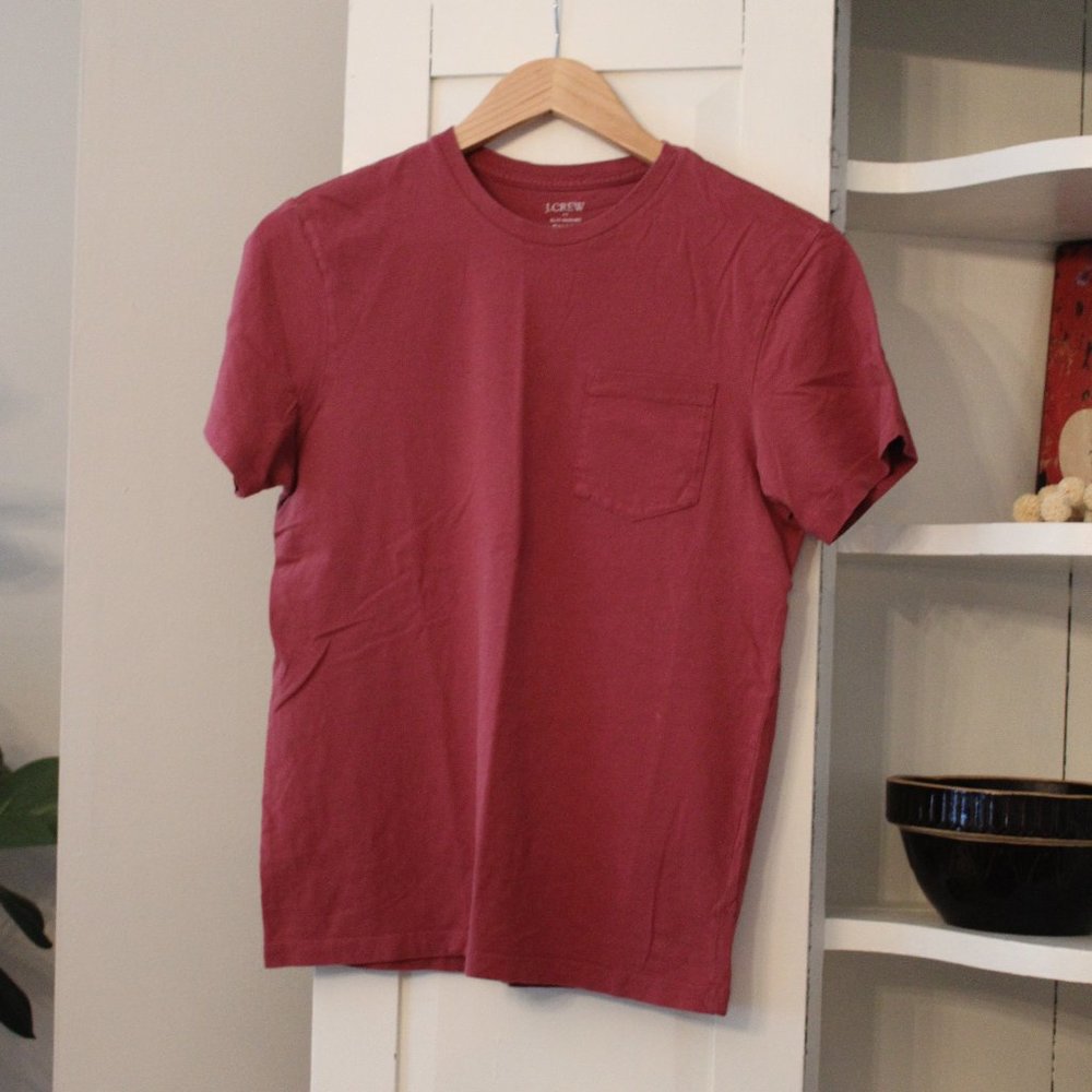 J.Crew Factory Slim Washed Pocket Tee